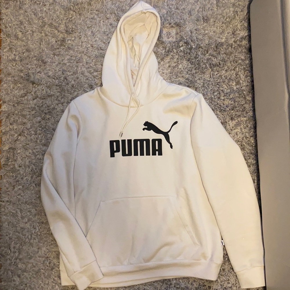 Women puma pullover hoodie
